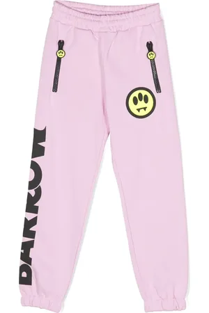 BARROW Pantalon de jogging en coton à logo imprimé