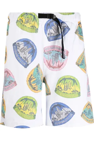 Billionaire Boys Club Short en coton à imprimé graphique