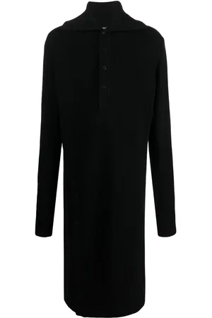 YOHJI YAMAMOTO Cardigan long à capuche