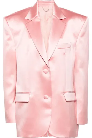 MAGDA BUTRYM Blazer en soie à simple boutonnage