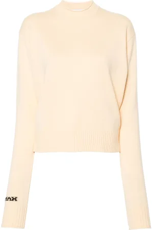 Max Mara Pull à logo en jacquard