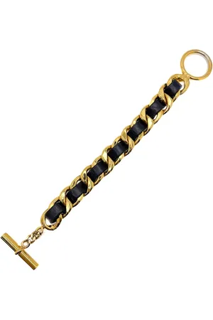 CHANEL Bracelet en cuir (années 1980)