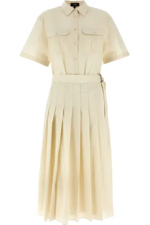 THEORY Robe cache-cœur à taille nouée
