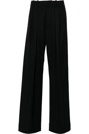 Plan C Pantalon à fines rayures