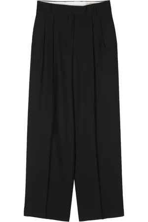 OFFICINE GENERALE Pantalon fuselé à taille ceinturée
