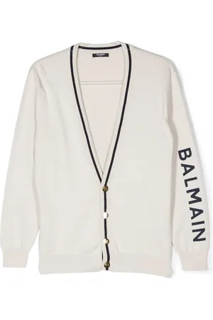 Balmain Cardigan à rayures