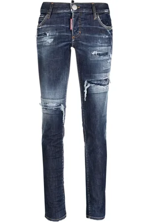 Dsquared2 Jean skinny à effet usé