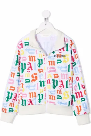 Palm Angels Veste de sport à imprimé monogrammé