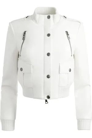 ALICE+OLIVIA Veste Ria à coupe crop