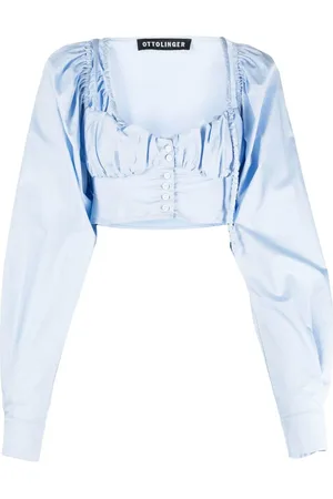 OTTOLINGER Blouse crop à boutonnière