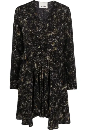 Isabel Marant Robe Usmara à coupe mi-longue