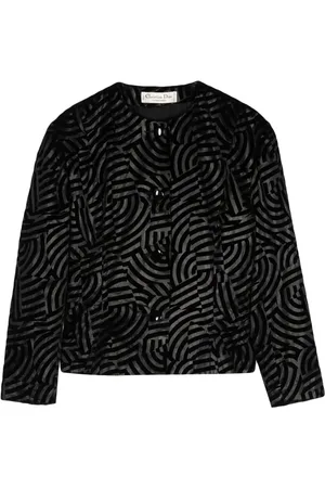 Dior Veste en jacquard à imprimé géométrique