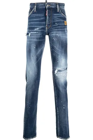 Dsquared2 Jean slim à effet usé