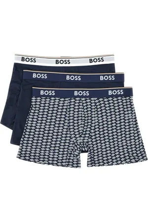 HUGO BOSS Lot de trois slips à bande logo