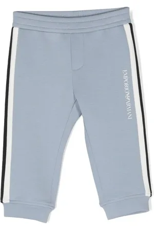 Emporio Armani Pantalon de jogging à logo imprimé