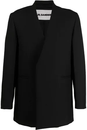 Jil Sander Blazer à boutonnière croisée
