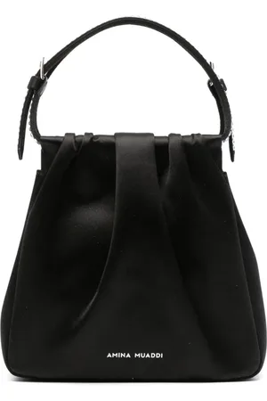 Amina Muaddi Sac cabas Vittoria Crystal satiné