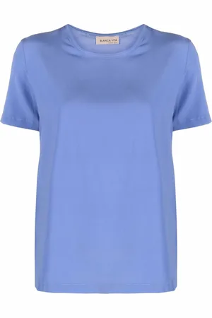 BLANCA T-shirt en soie mélangé