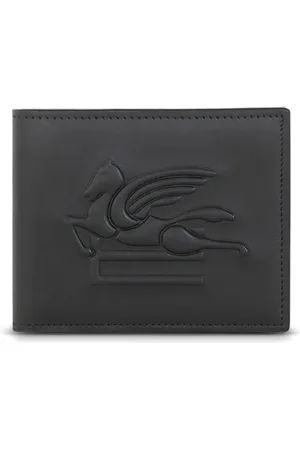 Etro Ceinture en cuir à motif Pegaso