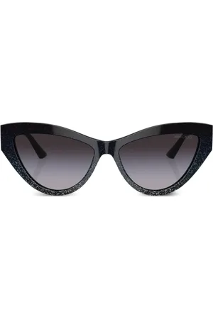 Jimmy Choo Lunettes de soleil à monture papillon