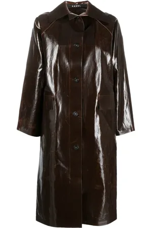 Kassl Editions Manteau Skai à effet enduit