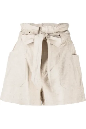 DKNY Short à taille haute à lien de resserrage