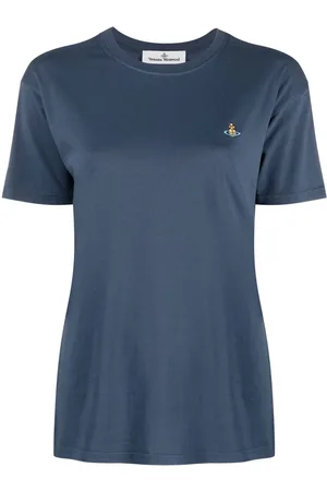 Vivienne Westwood T-shirt en coton biologique à broderies Orb