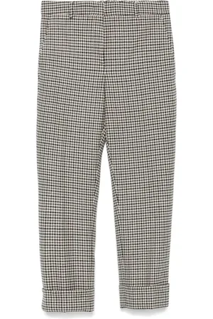 Incotex Pantalon à motif pied-de-poule