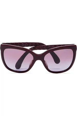 CHANEL Lunettes de soleil à monture papillon (années 2000)