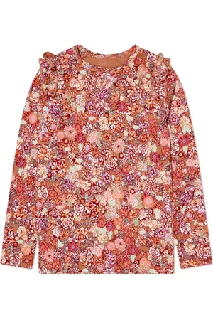 Molo T-shirt volanté à fleurs