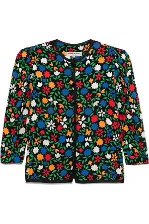 Saint Laurent Veste à fleurs (années 1960)