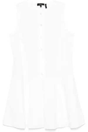 THEORY Robe courte en popeline