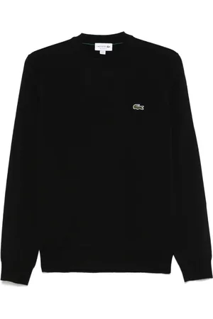Lacoste Pull à patch crocodile