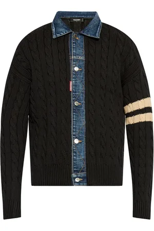 Dsquared2 Cardigan à étiquette logo