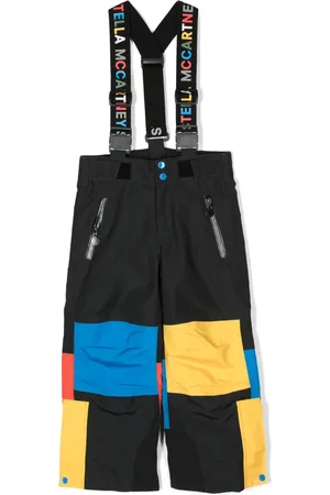 Stella McCartney Salopette colour-block à bande logo