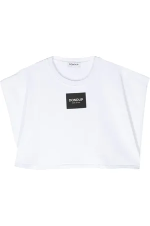 Dondup Haut crop à patch logo