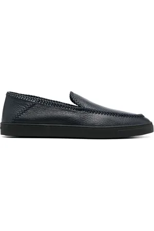 Giorgio Armani Mocassins à détails de coutures