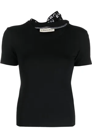 Y / PROJECT T-shirt à logo en jacquard