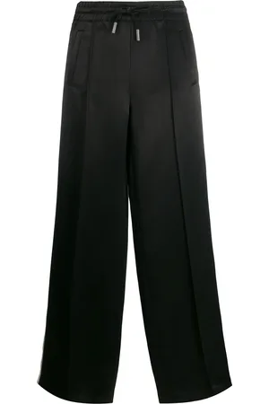 OFF-WHITE Pantalon de jogging évasé en satin