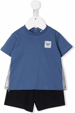 Emporio Armani Ensemble à logo imprimé