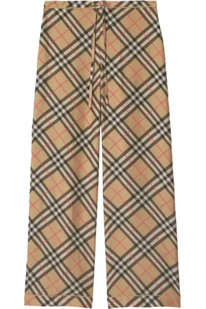 Burberry Pantalon de pyjama à carreaux