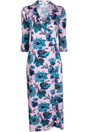 Diane von Furstenberg Robe en soie à fleurs