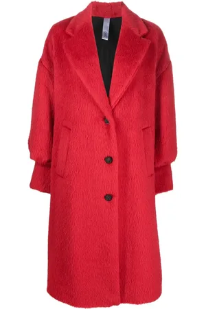 HEVO Manteau à simple boutonnage