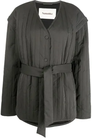 Nanushka Veste matelassée à manches détachables
