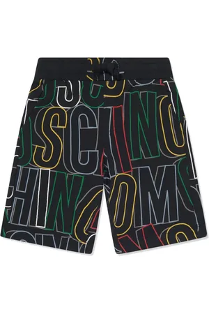 Moschino Short en coton à logo imprimé