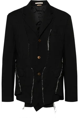 Comme des Garçons Blazer à revers crantés