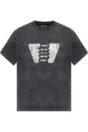 MISBHV T-shirt en coton à logo imprimé