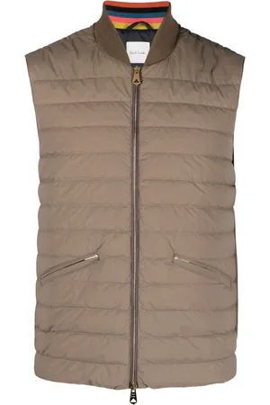 Paul Smith Gilet matelassé à empiècement nervuré