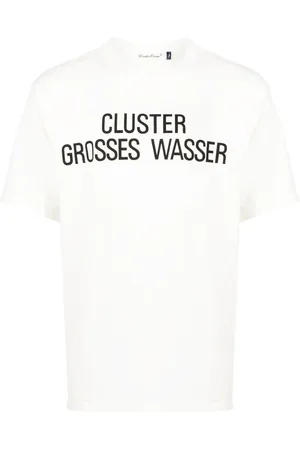 UNDERCOVER T-shirt en coton à slogan imprimé