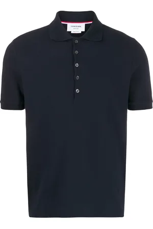 Thom Browne Polo à 4 bandes signature